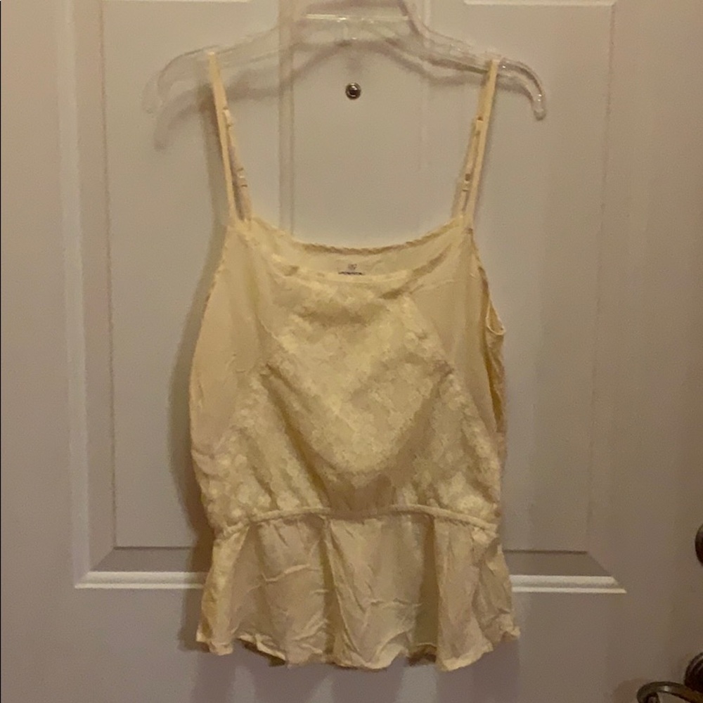 Small Banana Republic Factory lace inset cami